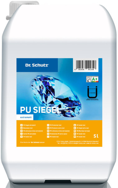 Dr. Schutz CC-PU Siegel seidenmatt + Vernetzer, Rein-Polymersiegel 5l
